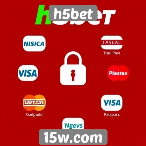 Métodos de pagamento disponíveis no H5bet